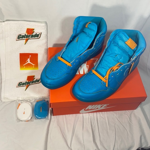 Jordan Retro 1 Blue Lagoons - Picture 4 of 4